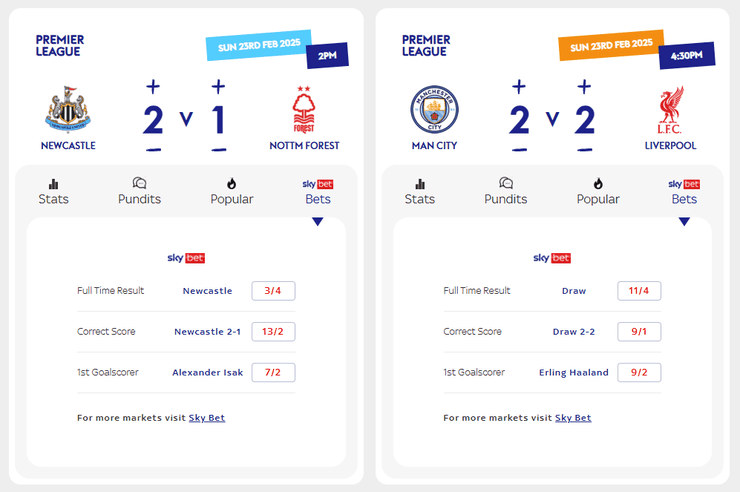 Super 6 Bets Screenshot