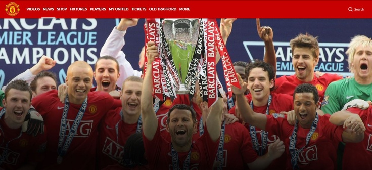 Man Utd Win Premier League 2007/08